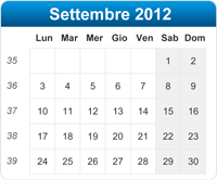 Settembre 2012