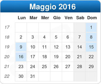 Maggio 2016