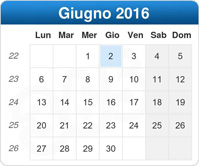 Giugno 2016