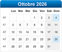 Ottobre 2026